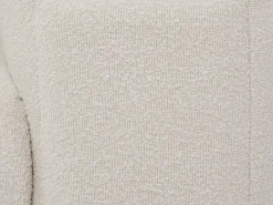 Poltrona|Vente-unique Poltrona tecido bouclé marfim LERICI de Pascal Morabito Branco