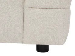 Poltrona|Vente-unique Poltrona tecido bouclé marfim LERICI de Pascal Morabito Branco