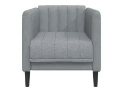 Discount Poltrona tecido -claro PT780992 Cinzento