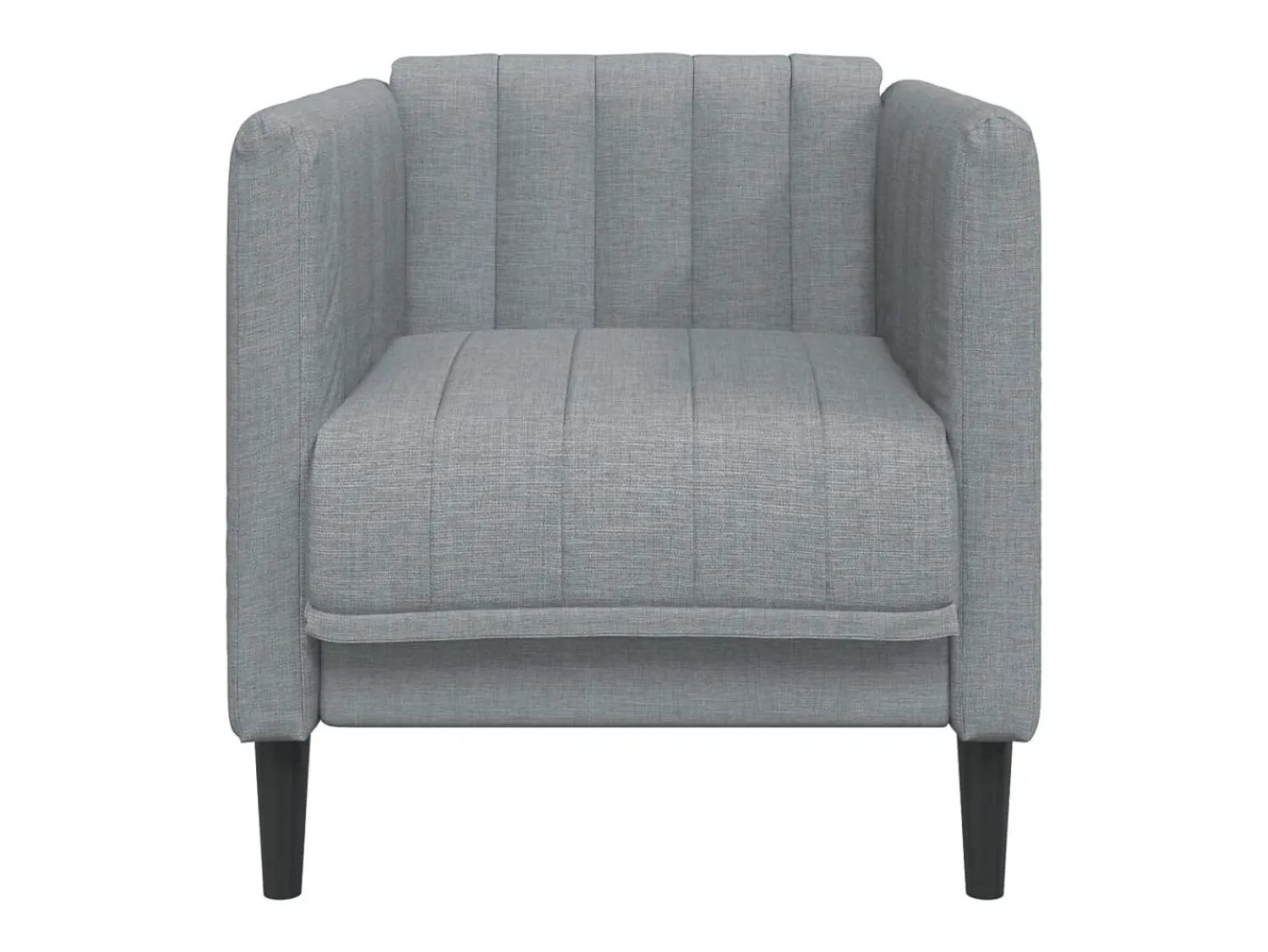 Discount Poltrona tecido -claro PT780992 Cinzento