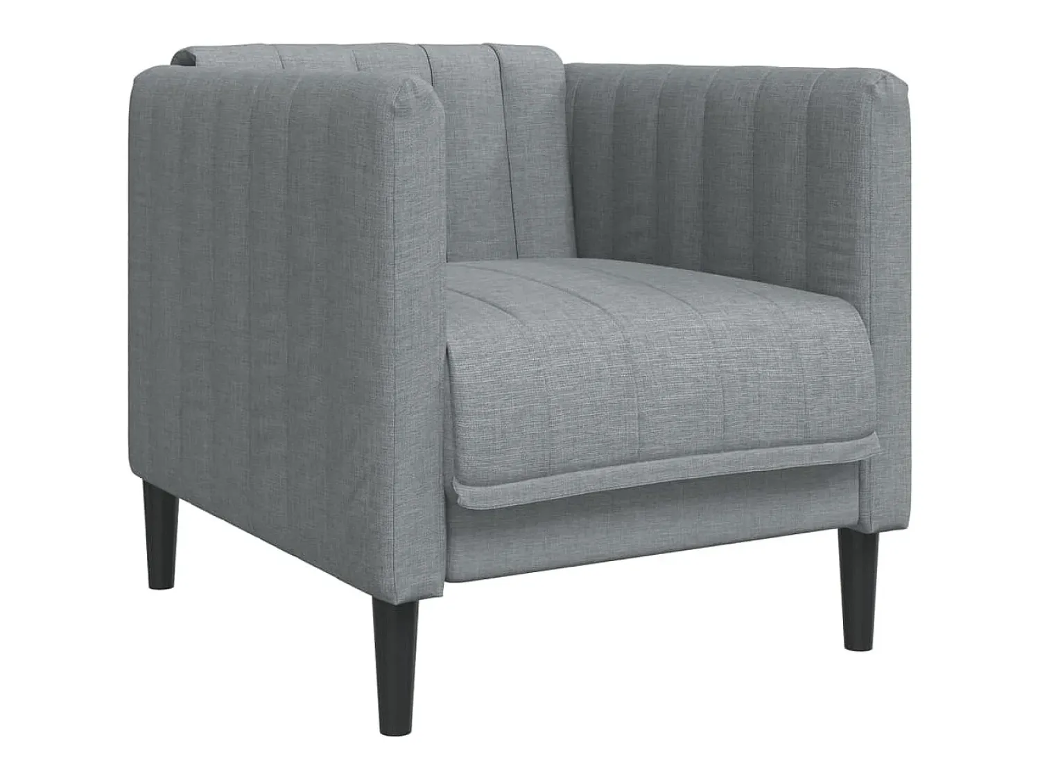 Discount Poltrona tecido -claro PT780992 Cinzento
