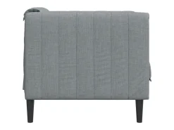 Discount Poltrona tecido -claro PT780992 Cinzento