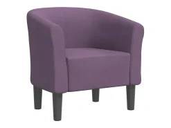 vidaxl Poltrona tecido roxo^ Poltrona