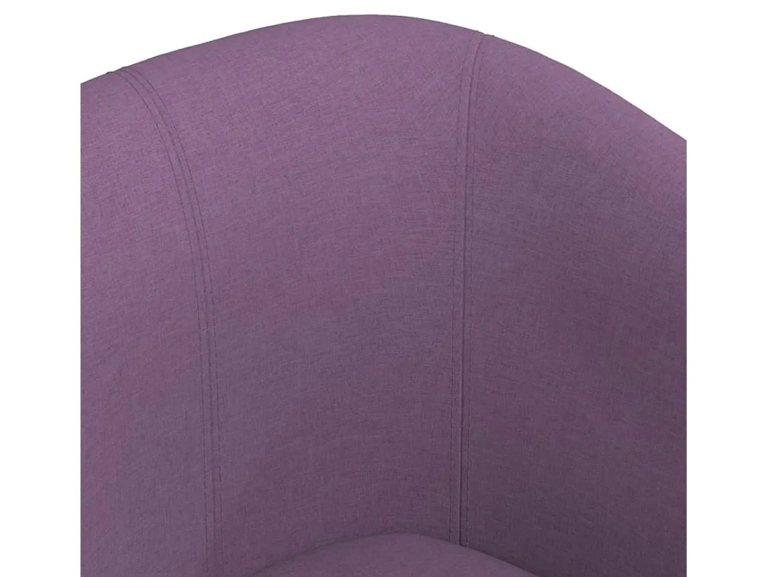 vidaxl Poltrona tecido roxo^ Poltrona