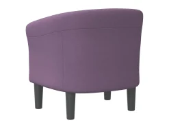 Poltrona tecido roxo PT137317^ Poltrona