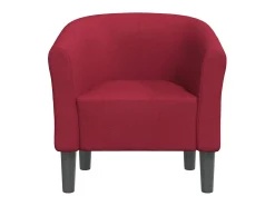 Poltrona* Poltrona tecido tinto PT787674 Vermelho