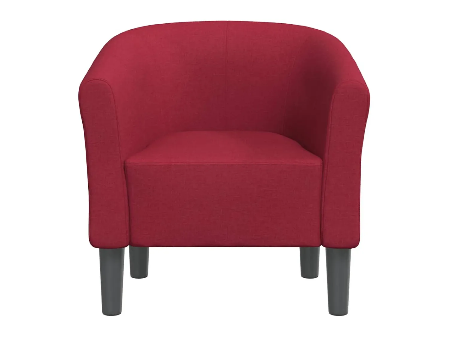 Poltrona* Poltrona tecido tinto PT787674 Vermelho