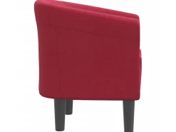 Poltrona* Poltrona tecido tinto PT787674 Vermelho