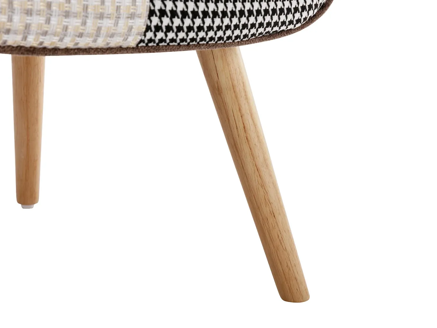 Clearance Vente-unique Poltrona VATELY em tecido patchwork Multicor
