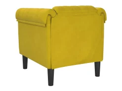 Poltrona*vidaxl Poltrona veludo Amarelo