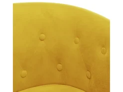 vidaxl Poltrona veludo^ Poltrona