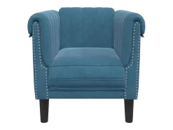 Poltrona| Poltrona veludo PT608291 Azul