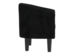 Poltrona|vidaxl Poltrona veludo Preto