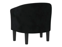 Poltrona|vidaxl Poltrona veludo Preto