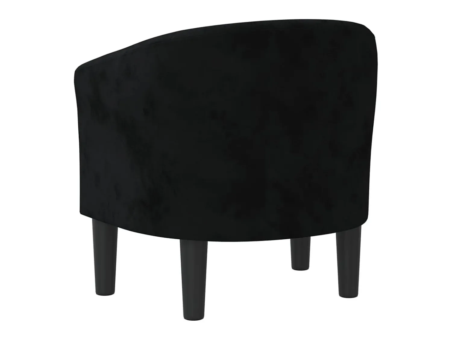 Poltrona|vidaxl Poltrona veludo Preto
