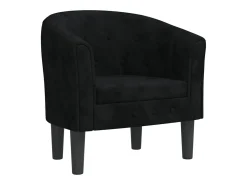 Poltrona|vidaxl Poltrona veludo Preto