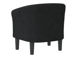 Sale vidaxl Poltrona veludo Preto