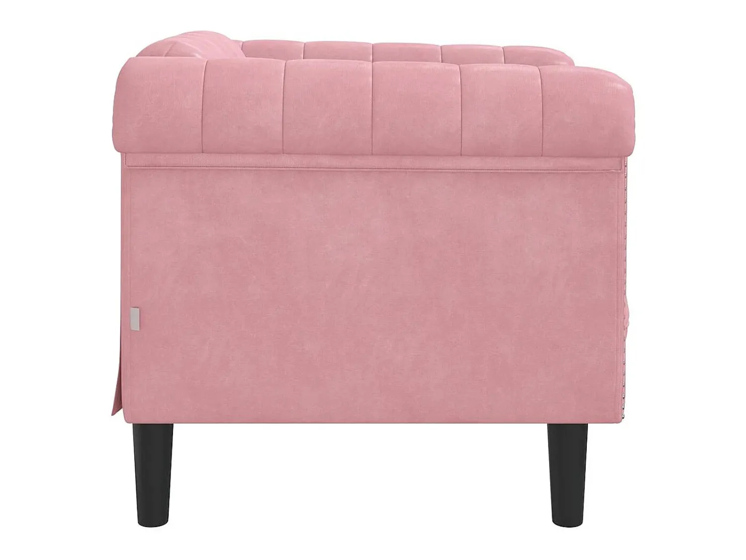 Poltrona|vidaxl Poltrona veludo Rosa