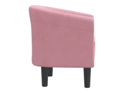 Poltrona|vidaxl Poltrona veludo Rosa