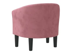 Poltrona* Poltrona veludo PT566341 Rosa
