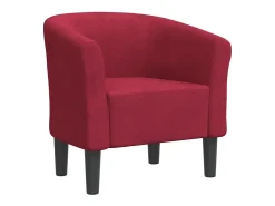 vidaxl Poltrona veludo tinto^ Poltrona