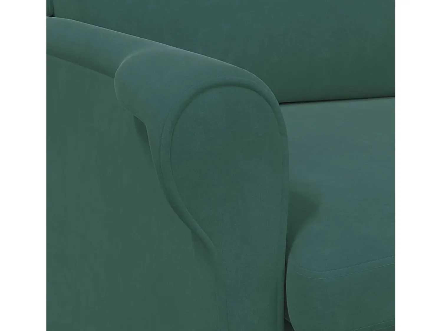 Sale vidaxl poltrona -escuro 76 x 94 x 102 cm Veludo Verde