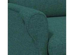 poltrona Verde-escuro 76x94x102 cm tecido SHL149685^ Poltrona
