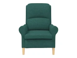 poltrona Verde-escuro 76x94x102 cm tecido SHL149685^ Poltrona