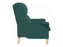 poltrona Verde-escuro 76x94x102 cm tecido SHL149685^ Poltrona