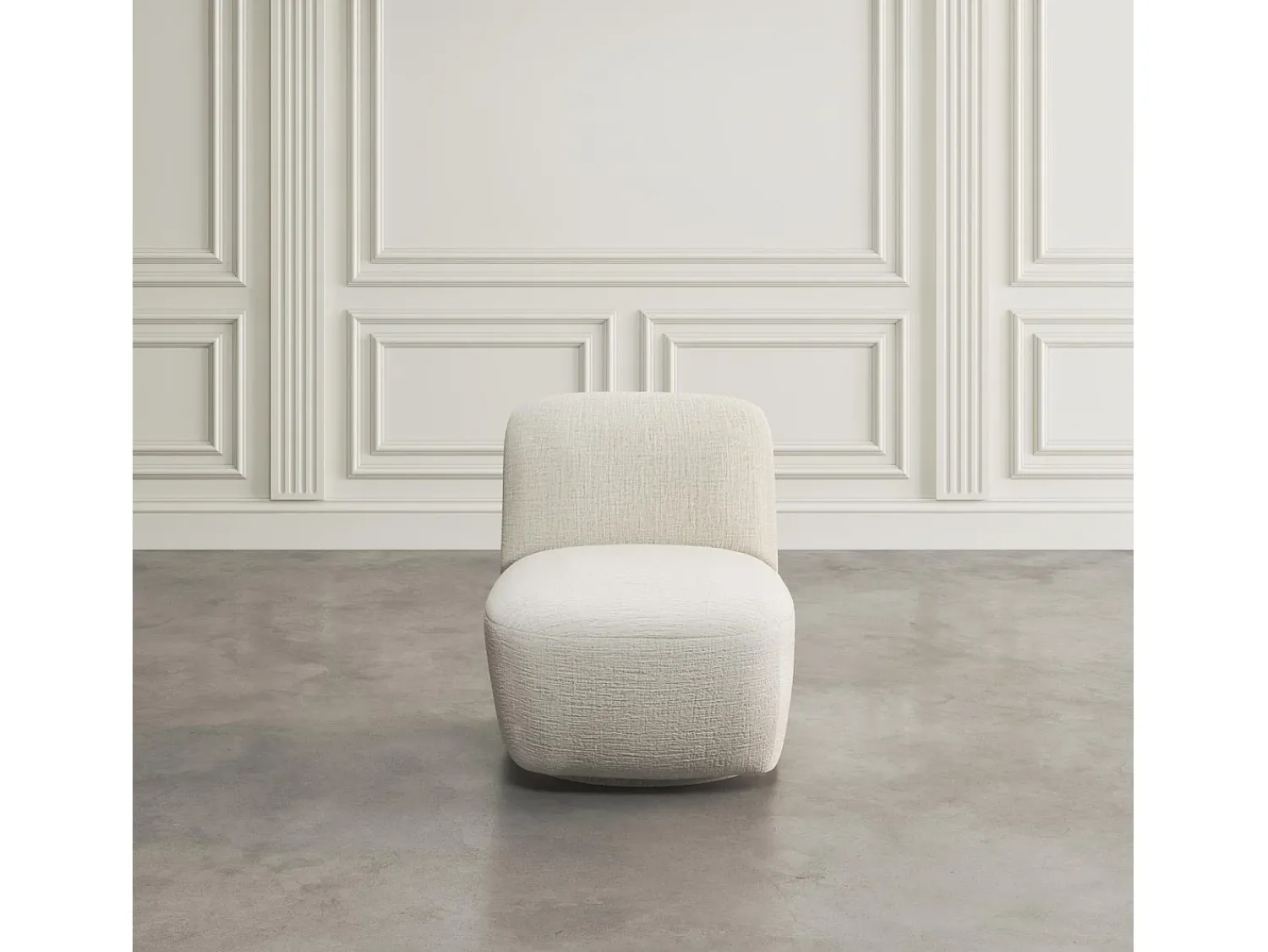 Poltrona| Poltrona 67,5x76x77,5 cm branca Leith LET74W Branco