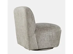 Poltrona| Poltrona 67,5x76x77,5 cm Cinza Bege Leith LET74G Cinzento / Bege