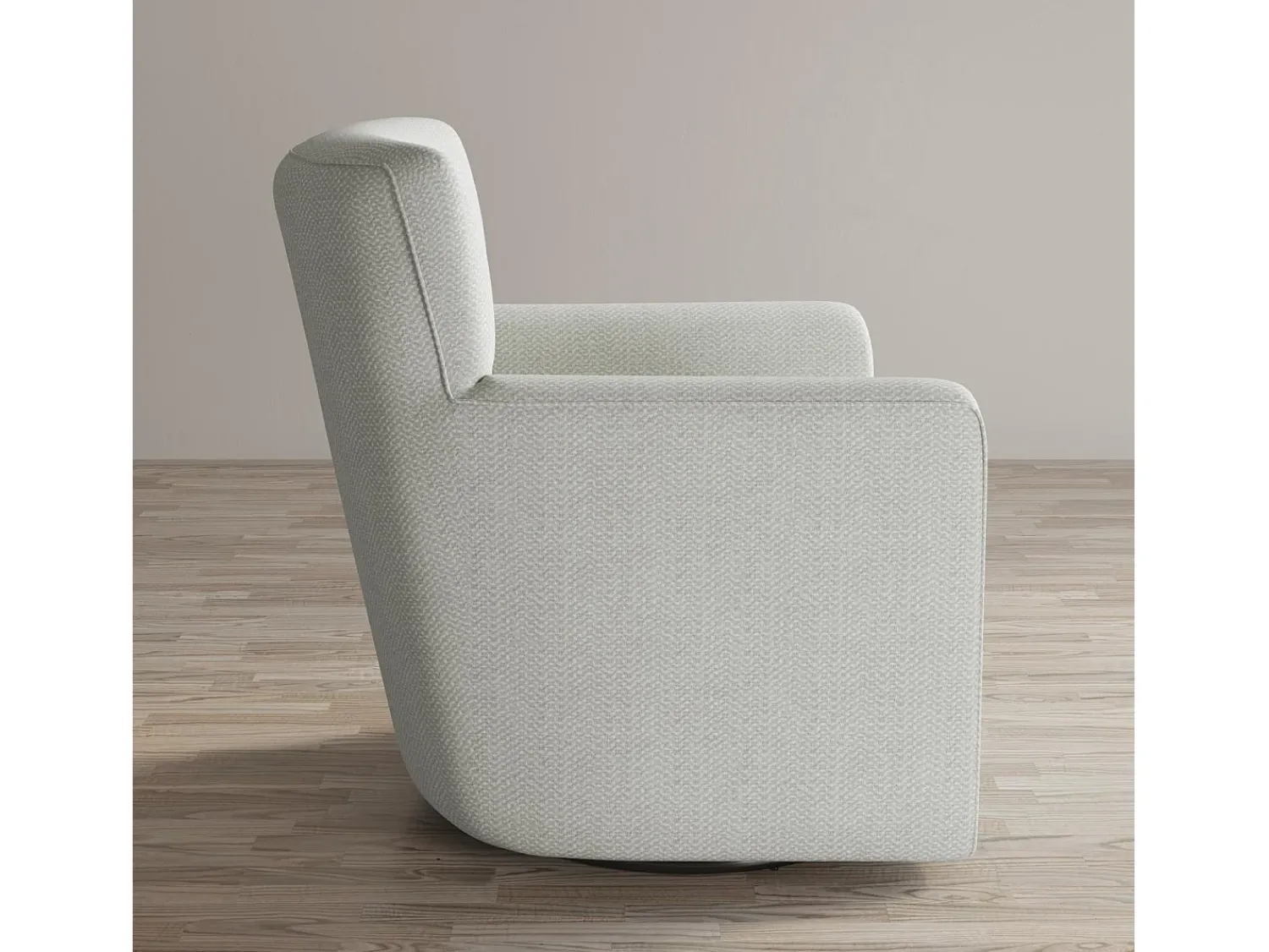 Poltrona 82,5x90x77 cm cinza claro Leith LET72G^ Poltrona