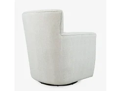 Poltrona 82,5x90x77 cm cinza claro Leith LET72G^ Poltrona