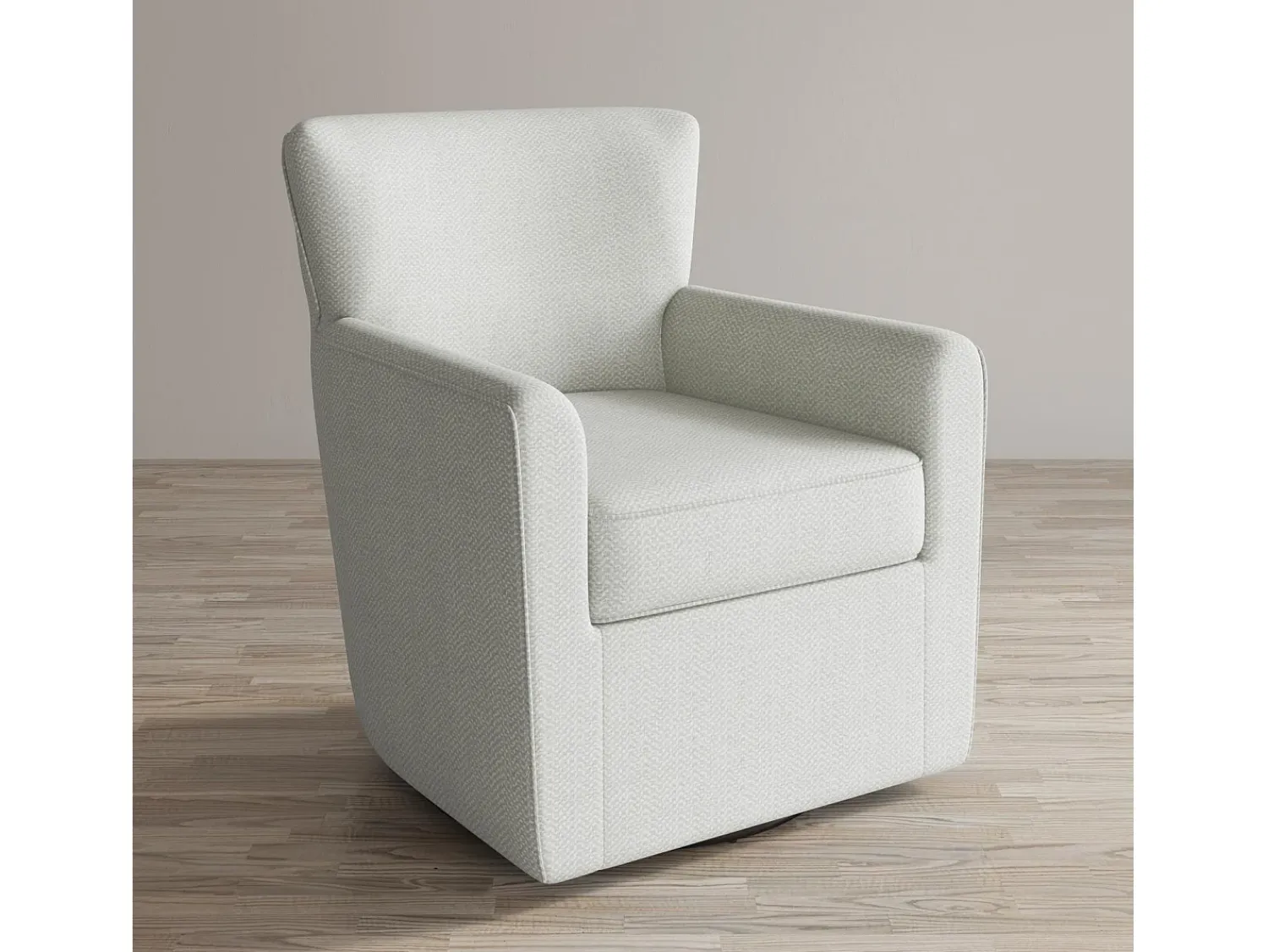Poltrona 82,5x90x77 cm cinza claro Leith LET72G^ Poltrona