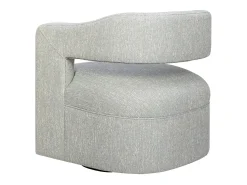 Poltrona 73,5x82,5x76 cm Cinza claro Leith LET73G^ Poltrona
