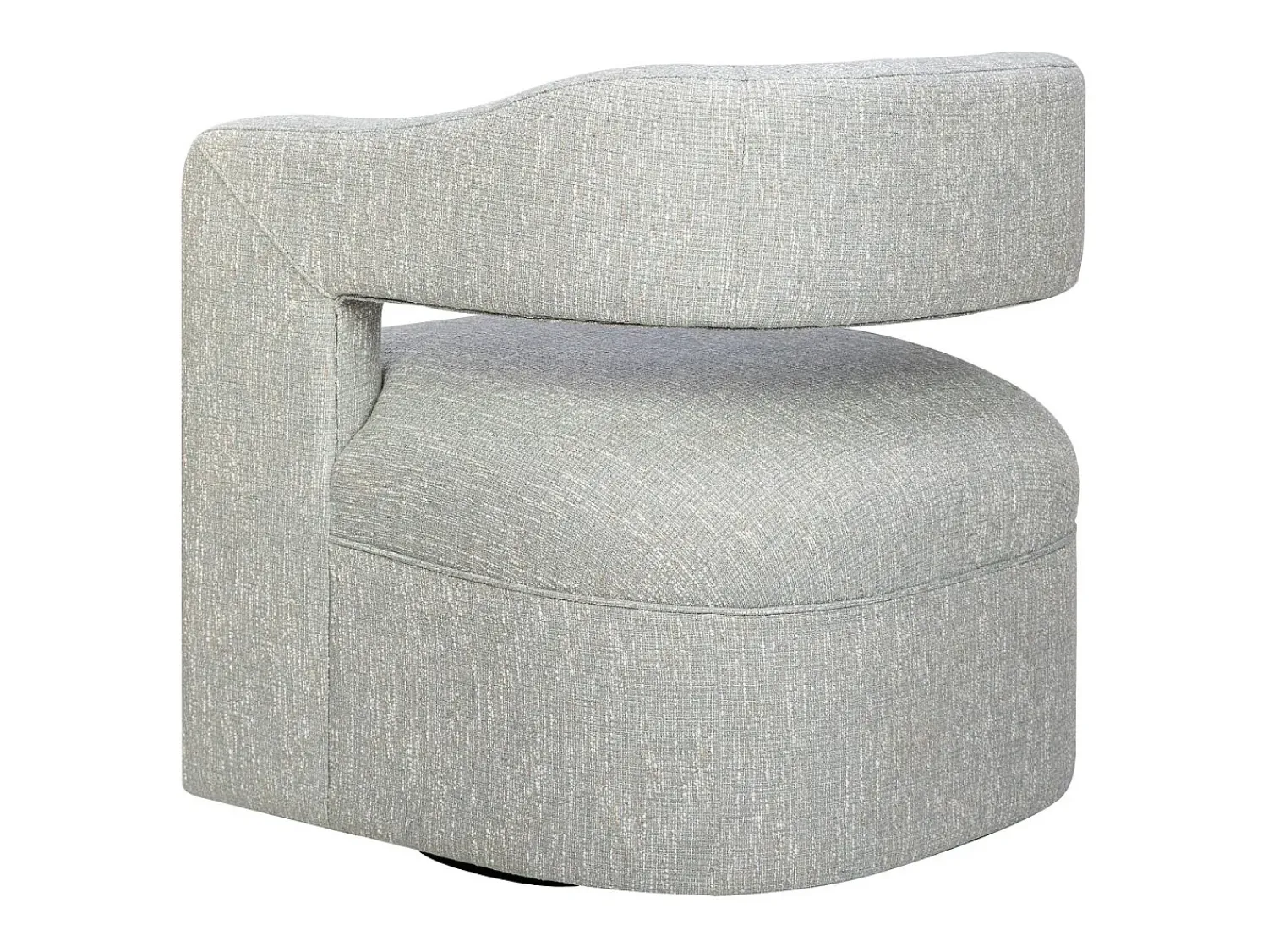 Poltrona 73,5x82,5x76 cm Cinza claro Leith LET73G^ Poltrona
