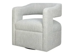 Poltrona 73,5x82,5x76 cm Cinza claro Leith LET73G^ Poltrona