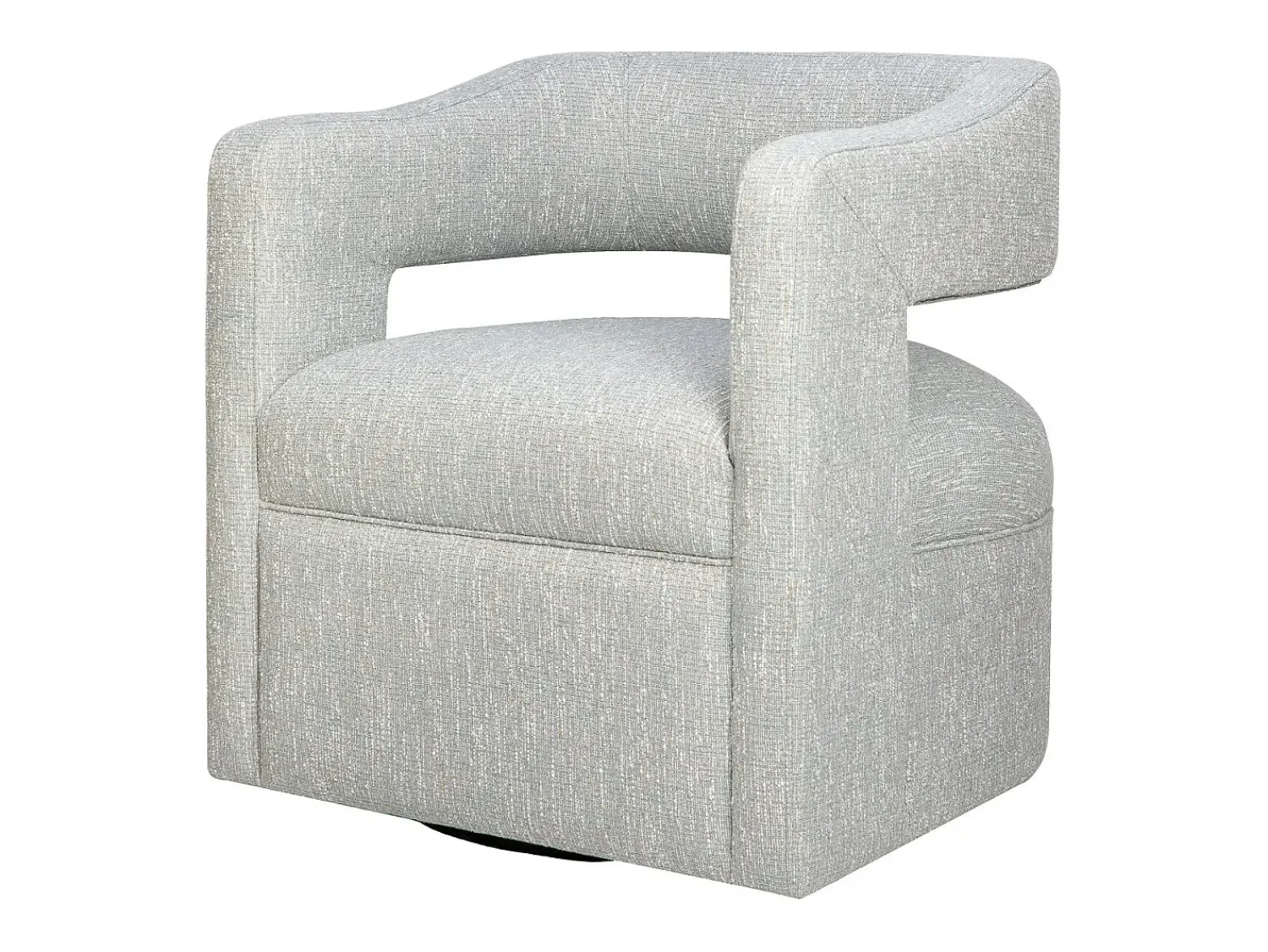 Poltrona 73,5x82,5x76 cm Cinza claro Leith LET73G^ Poltrona