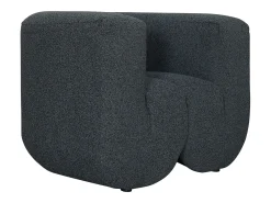 Poltrona* Poltrona 100x75x85 cm cinza escuro Nua N88-100-6 Cinzento