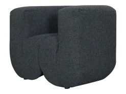 Poltrona* Poltrona 100x75x85 cm cinza escuro Nua N88-100-6 Cinzento