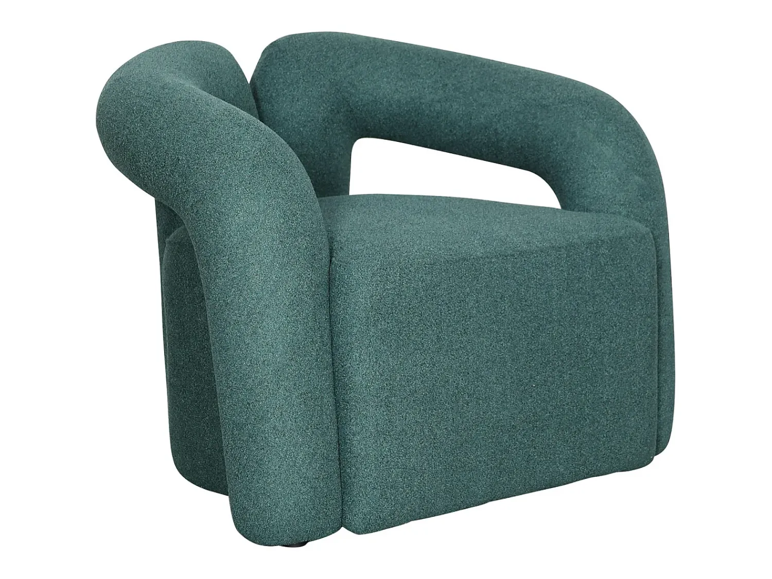 Poltrona 85x70x70 cm esmeralda nua n14-18 Verde