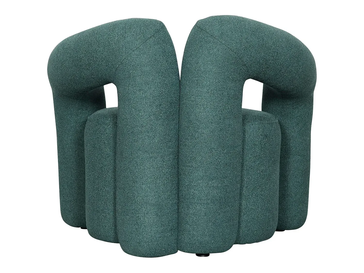 Poltrona 85x70x70 cm esmeralda nua n14-18 Verde