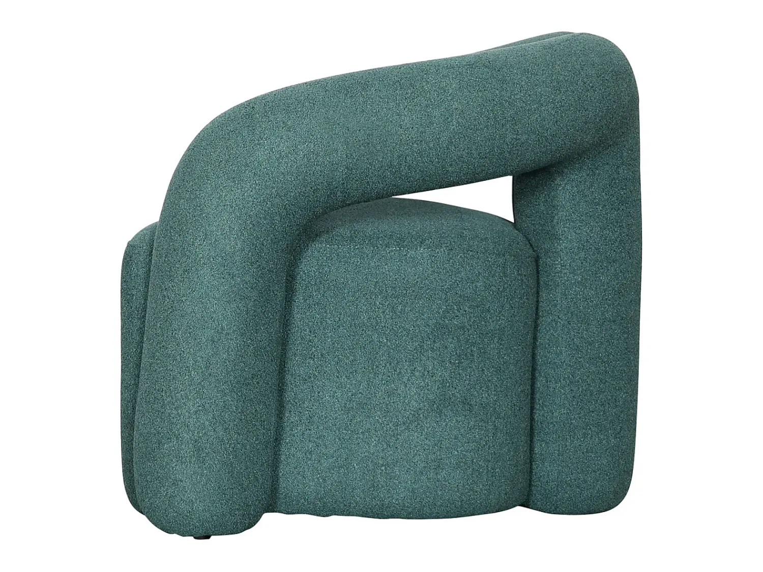 Poltrona 85x70x70 cm esmeralda nua n14-18 Verde