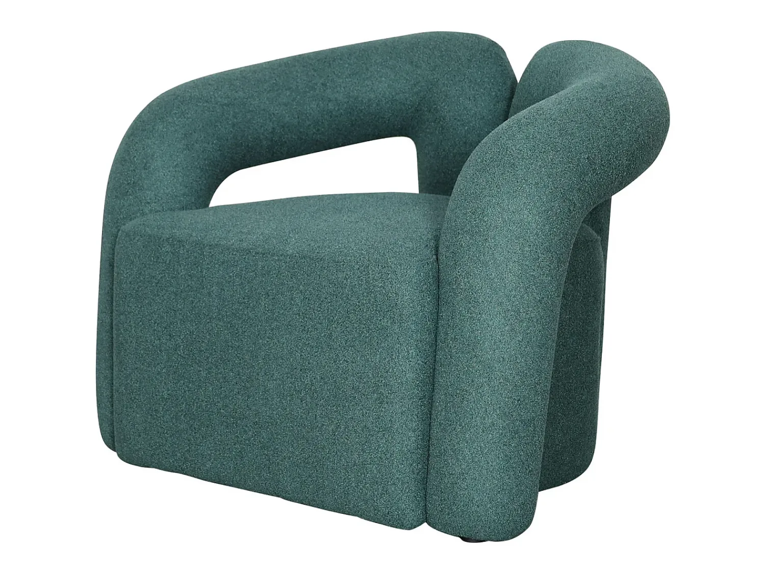 Poltrona 85x70x70 cm esmeralda nua n14-18 Verde