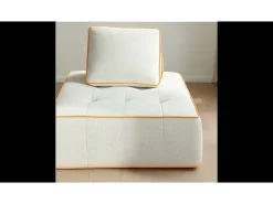 Poltrona Zen 1 lugar - branco e laranja^ Poltrona