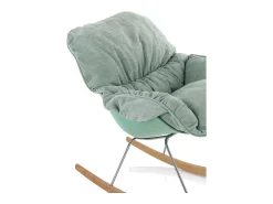 Poltrona* Poltrona ZEN com cadeira de baloiço menta Verde