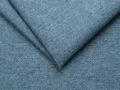 Poltrona|Vente-unique Poltrona-cama conversível rápida em tecido - Dormir 100 cm - Colchão 14 cm - CALIFE Azul
