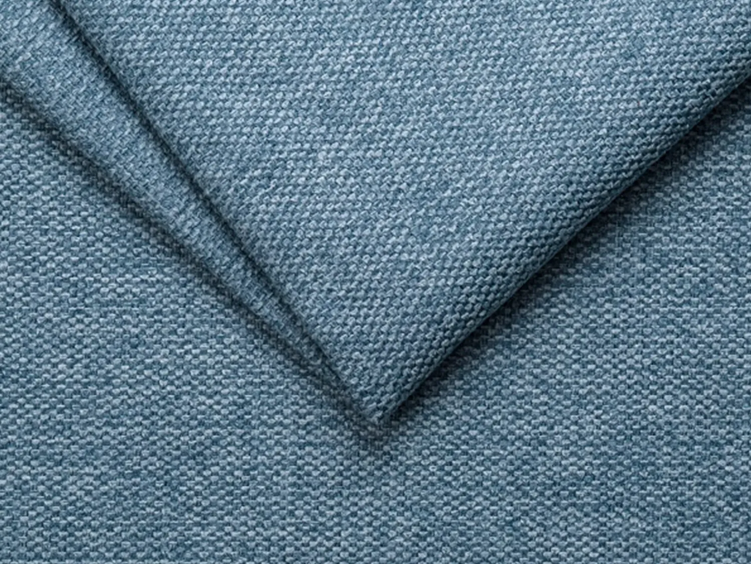 Poltrona|Vente-unique Poltrona-cama conversível rápida em tecido - Dormir 100 cm - Colchão 14 cm - CALIFE Azul
