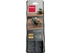 METALTEX Porta-garrafas WAVE 20 Compartimentos Série LAVA Touch-Therm Preto 11x32 cm^ Acessórios De Arrumação|Acessório Vinho E Bar