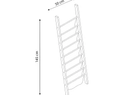 Acessórios De Arrumação*VS Venta-stock Porta-revistas Xoel em tecido e madeira com 8 seções. Bege